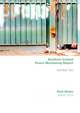 NI Peace Monitoring Report 2013 Layout 1