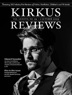 Edward Snowden Also in This Issue