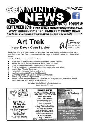 Art Trek North Devon Open Studios