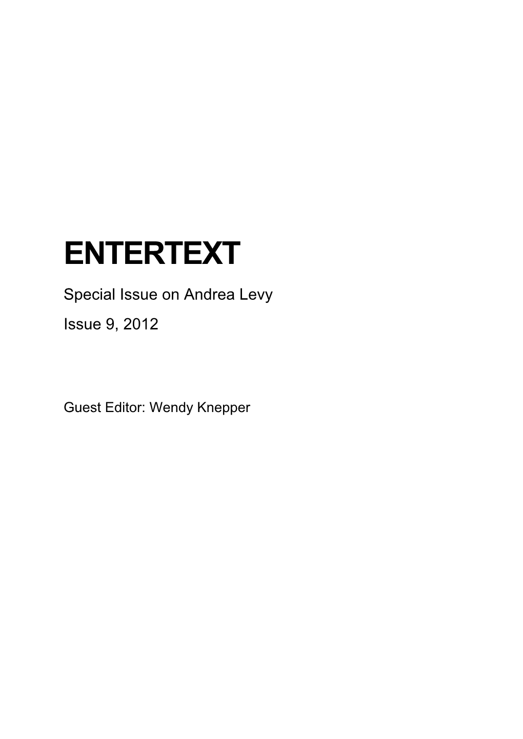 Andrea-Levy-Special-Issue-FINAL.Pdf