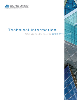 Technical Information What You Need to Know to I N T R O D U Cti O N ______1