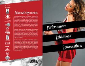 Exhibitions Performances Conversations