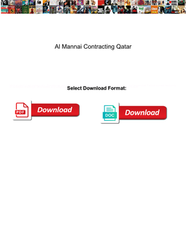 Al Mannai Contracting Qatar