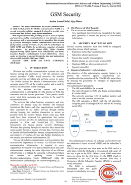 GSM Security