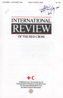 International Review of the Red Cross, November-December 1988