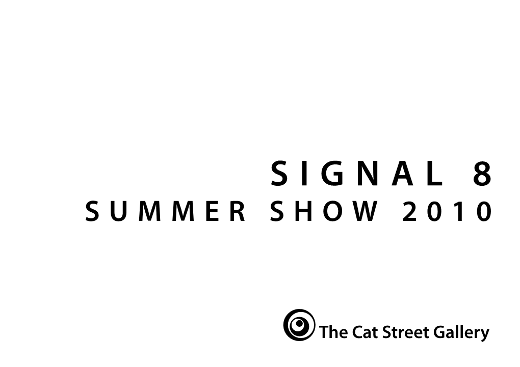 SIGNAL 8 SUMMER SHOW 2010 the Cat Street Gallery Signal 8 Summer Show