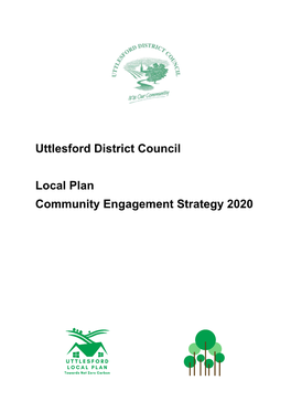 Uttlesford District Council Local Plan Community Engagement Strategy