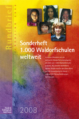 Sonderheft 1.000 Waldorfschulen