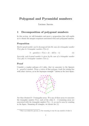 Polygonal and Pyramidal Numbers