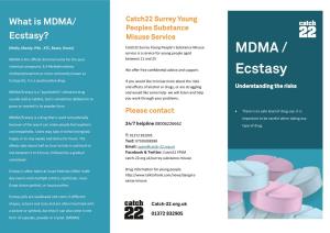 MDMA / Ecstasy