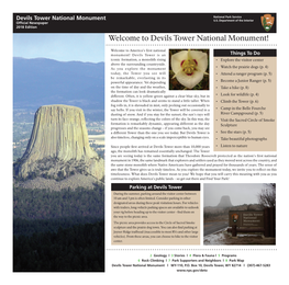 Devils Tower National Monument Newspaper 2018