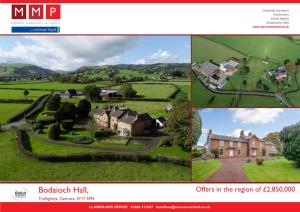 Bodaioch Hall, Offers in the Region of £2,850,000 Trefeglwys, Caersws, SY17 5PN
