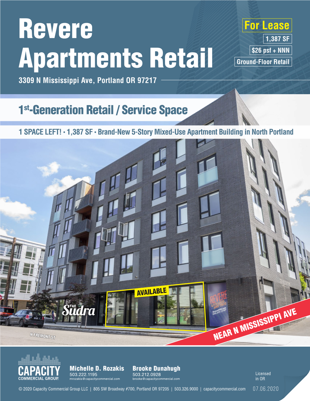 Revere Apartments Retail 3309 N