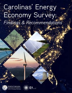 Carolinas' Energy Economy Survey