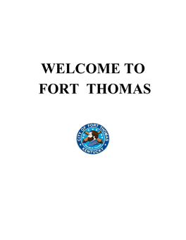 Welcome to Fort Thomas