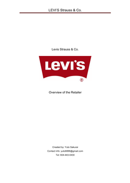LEVI's Strauss &