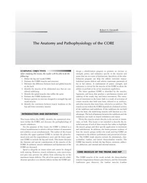 The Anatomy and Pathophysiology of the CORE