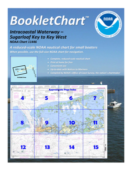 Bookletchart™ Intracoastal Waterway – Sugarloaf Key to Key West NOAA Chart 11446
