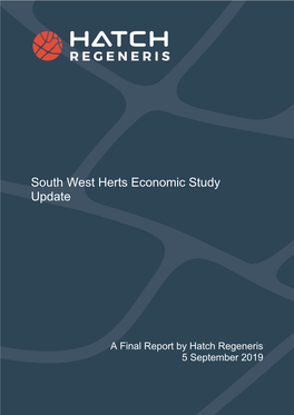 South West Herts Economic Study Final Report Final