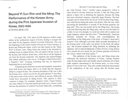 Beyond Yi Sun-Shin and the Ming 45 the Weak Korean Army