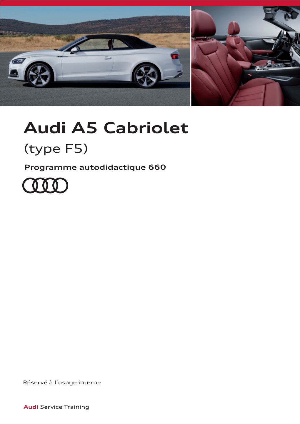Audi A5 Cabriolet (Type F5)