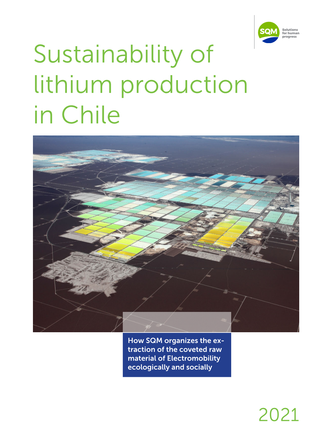 Sustainability of Lithium Production in Chile