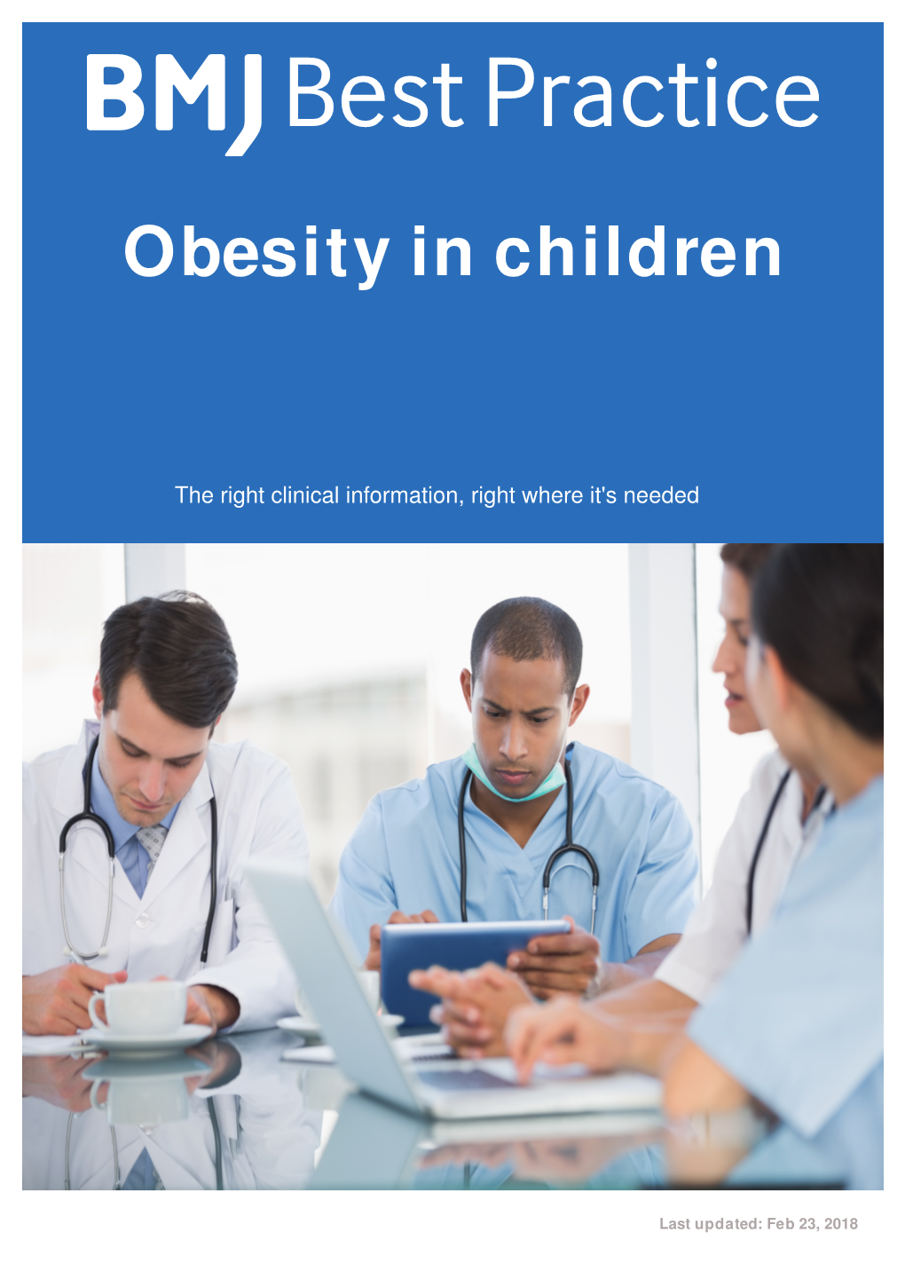 Obesity in Children