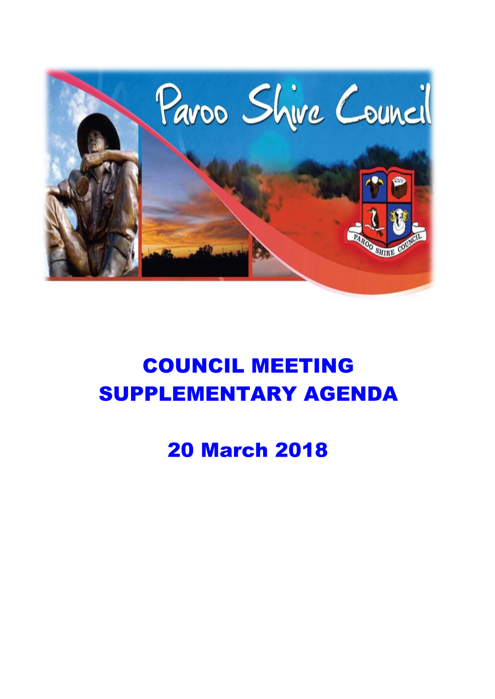 2018-03-20 General Council Meeting Supplementary Agenda