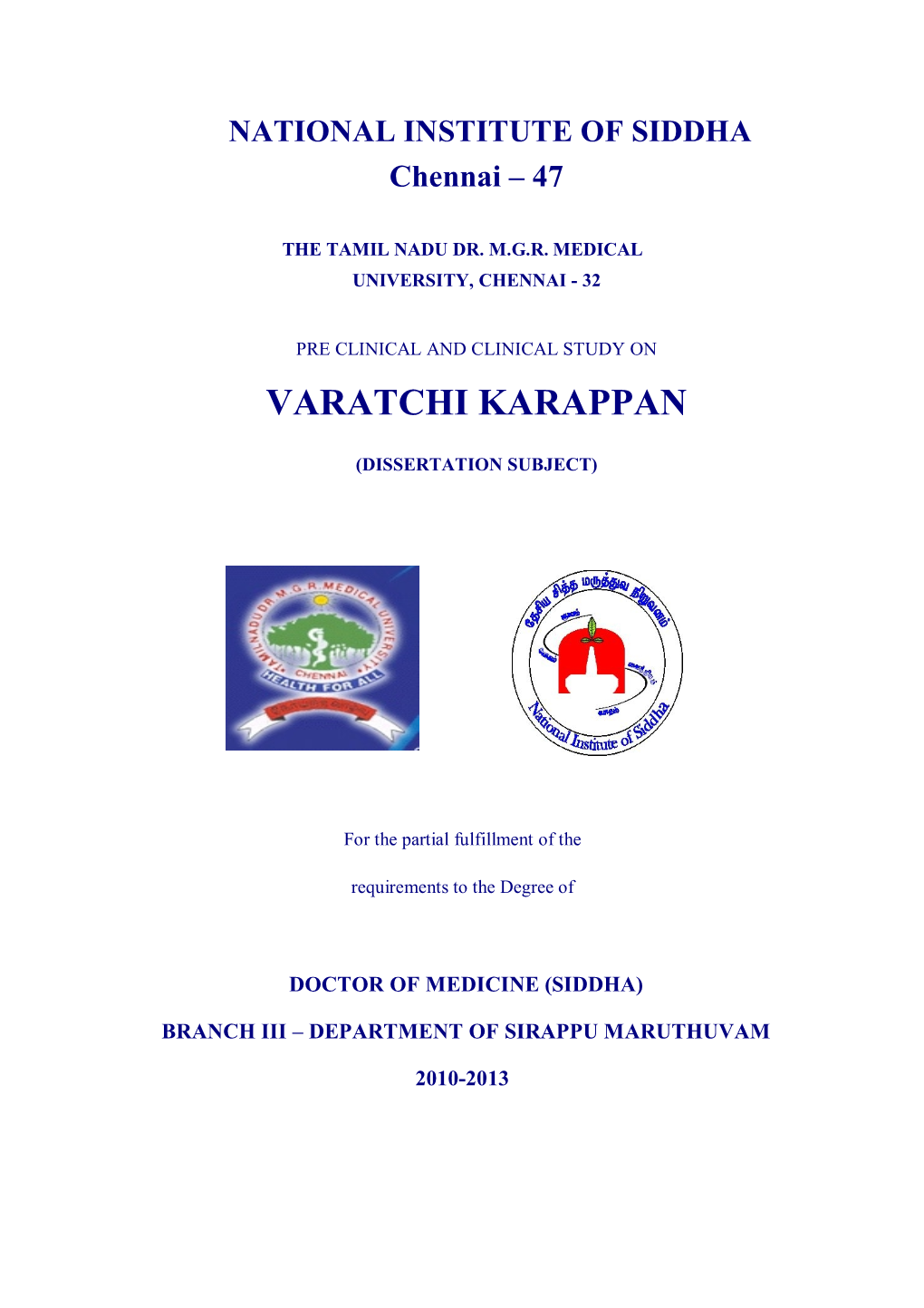 Varatchi Karappan