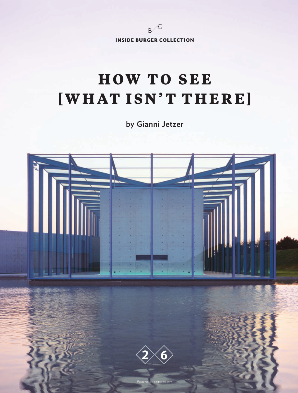 How to See [What Isn't There]