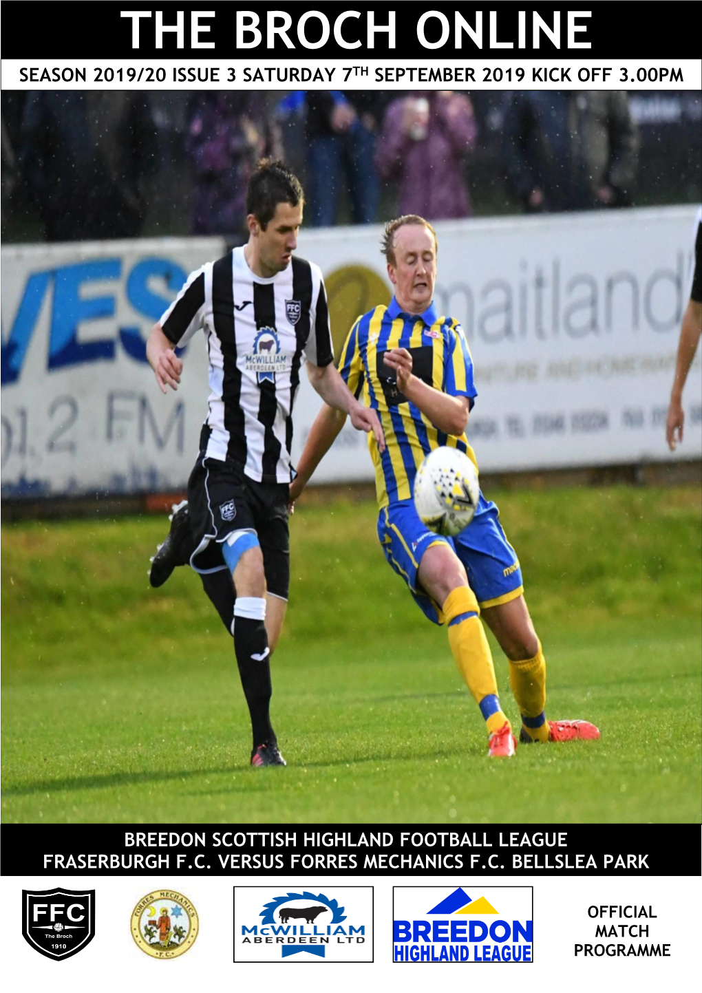 The Broch Online Breedon Scottish Highland Football League