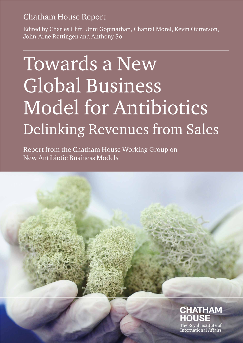 Towards a New Global Business Model for Antibiotics