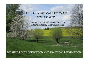The Glyme Valley Way, Step by Step