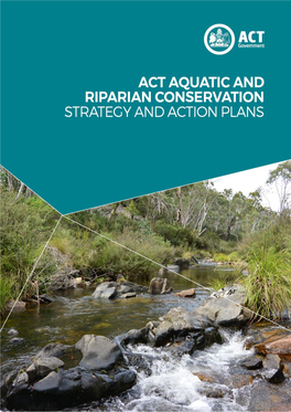 ACT Aquatic and Riparian Conservation Strategy