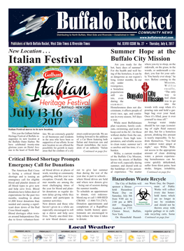 2017 Buffalo Rocket Issue 27 Page 3