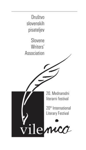 Društvo Slovenskih Pisateljev Slovene Writers' Association