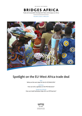 BRIDGES AFRICA Trade and Sustainable Development News and Analysis on Africa
