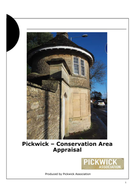 Pickwick – Conservation Area Appraisal