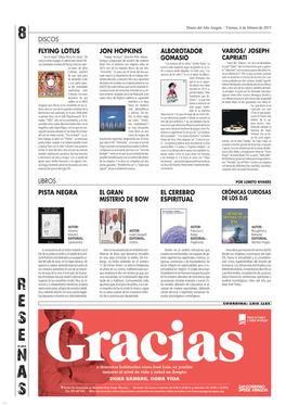 Loreto Rivarés, Diario Del Alto Aragón, 06-02-2015