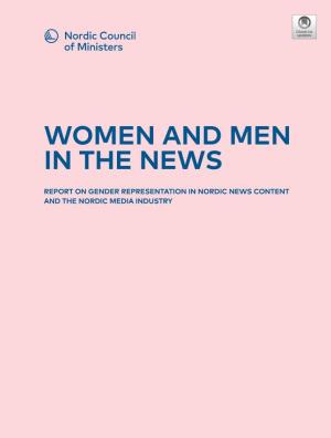 Women and Men in the News