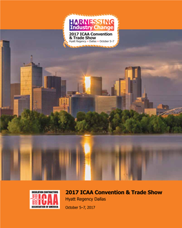 2017 ICAA Convention & Trade Show Industry Change