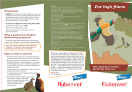 Flubenvet Gamebird Leaflet.Pdf