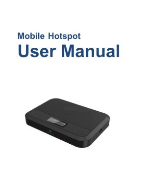Mobile Hotspot User Manual