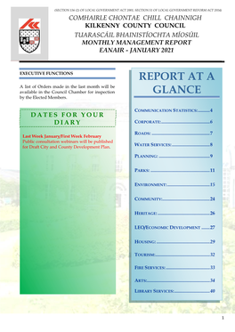 Report at a Glance
