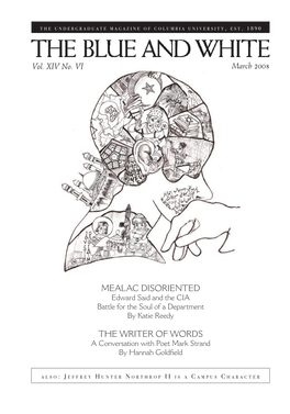 MEALAC Disoriented the Writer of Words Vol. XIV No. VI March 2008