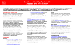 Access and Recreation