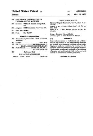 United States Patent (19) (11) 4,055,601 Ehmann 45) Oct
