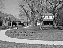 St. Gregory's Abbey 2022 Calendar
