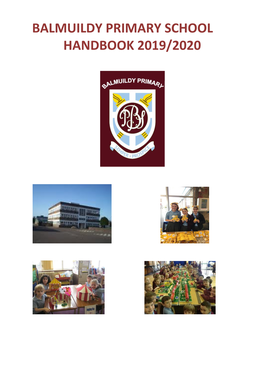 Balmuildy Primary School Handbook 2019/2020