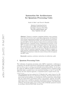 Arxiv:1707.06202V1 [Cs.ET] 19 Jul 2017